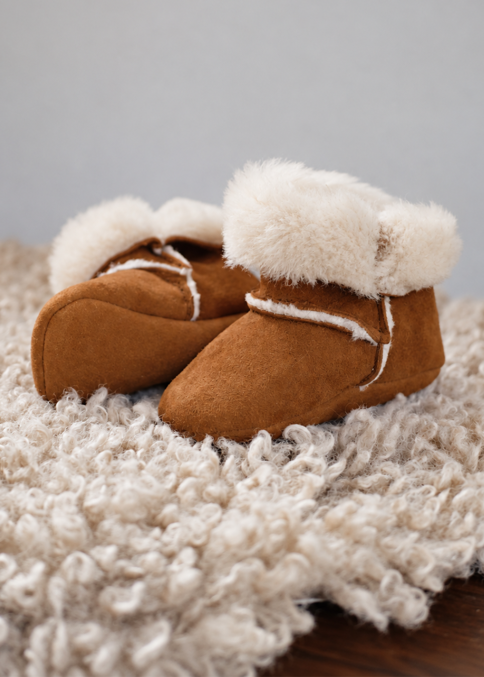 MiniMoca Puff i färgen taba