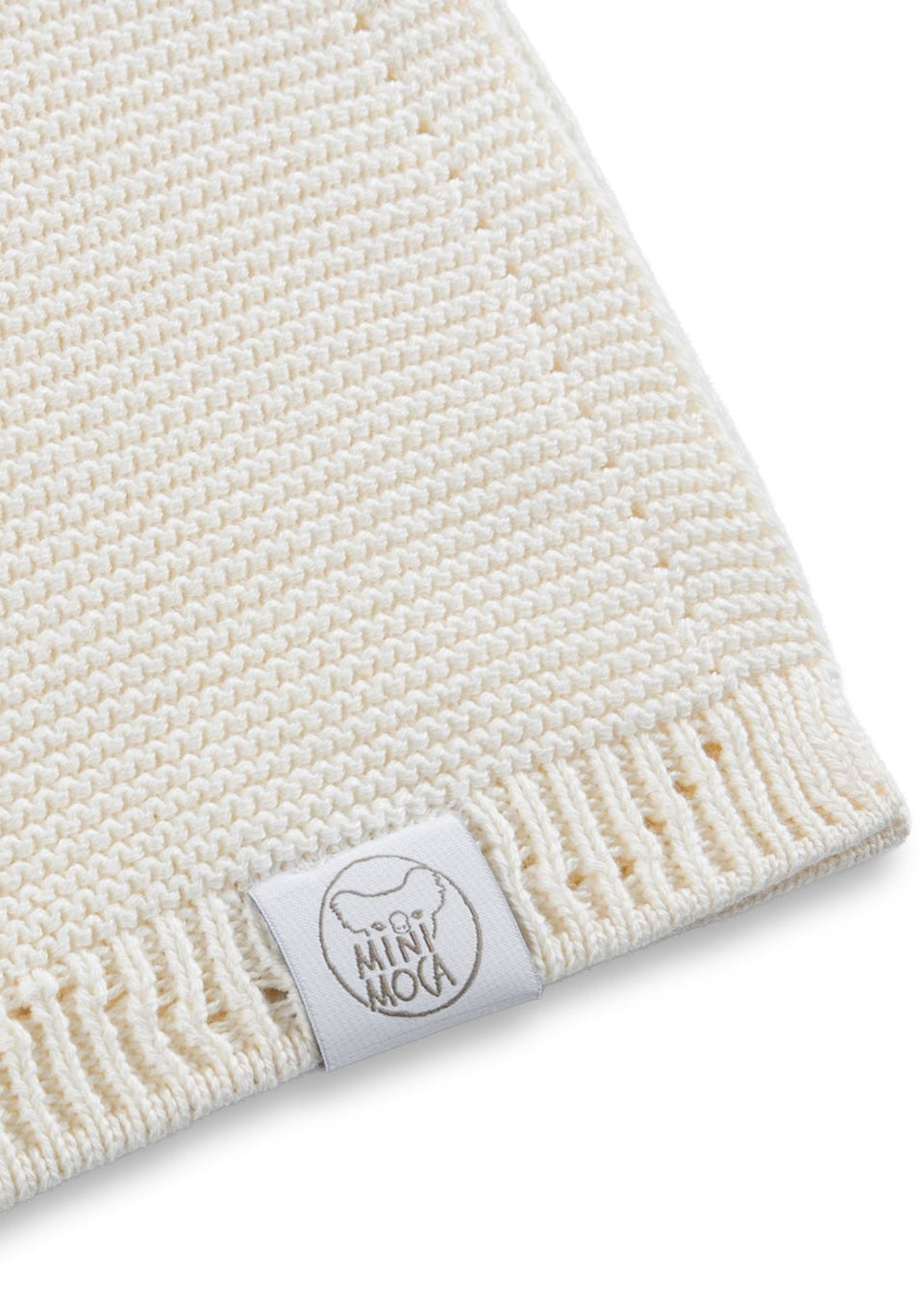 MiniLuna blanket & hat Ecru