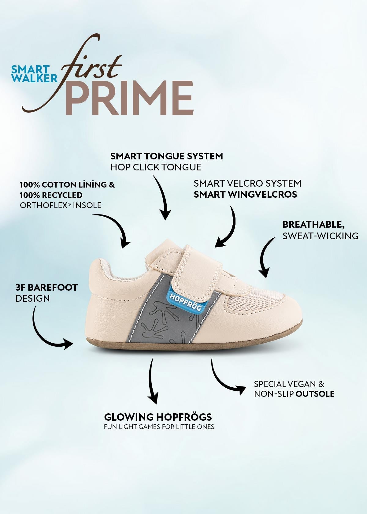 Hopfrög First Prime Beige