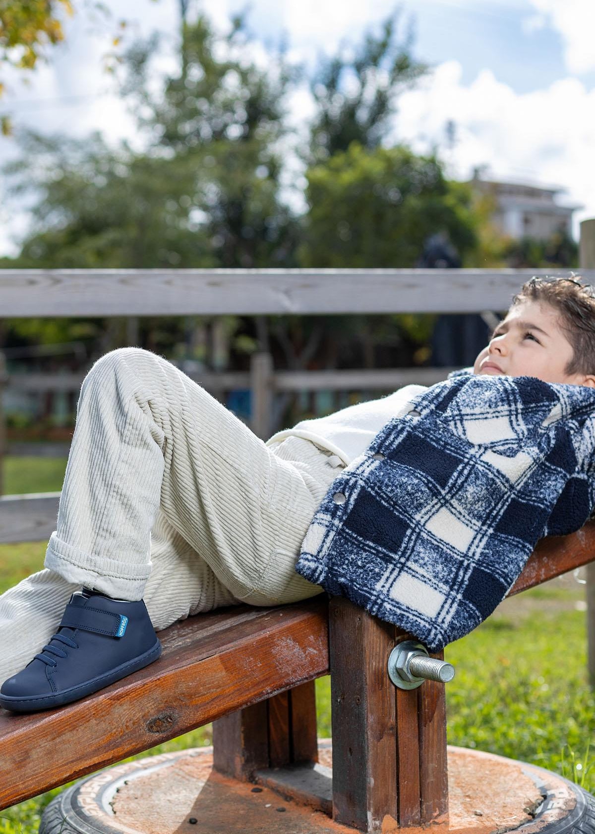 Smart Walker High Top Blue