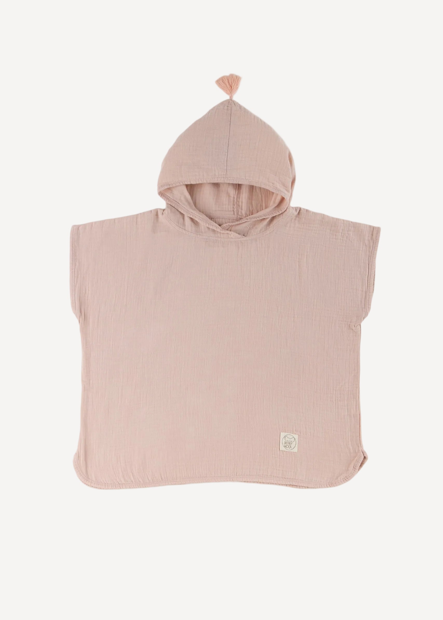Muslin Poncho Pink