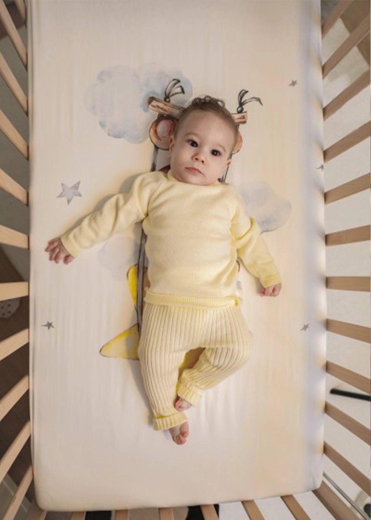 LouLou Pants & Cardigan Ecru